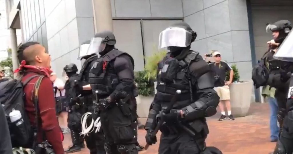 Antifa Accused of Attacking Small Conservative Group