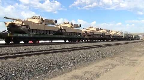 SHOCK VIDEO: Hundreds of Army Tanks in Downtown L.A.: ‘Y’all Better Get Ready; They About to do Some Sh*t to us’