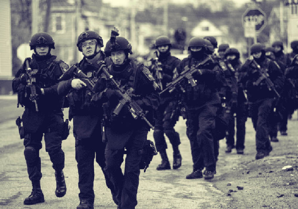 Martial law and COVID-19 coronavirus meaning