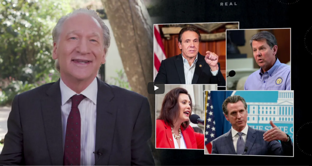 Bill Maher Drops Major Truth Bombs and Some Logic on this COVID-19 Pandemic