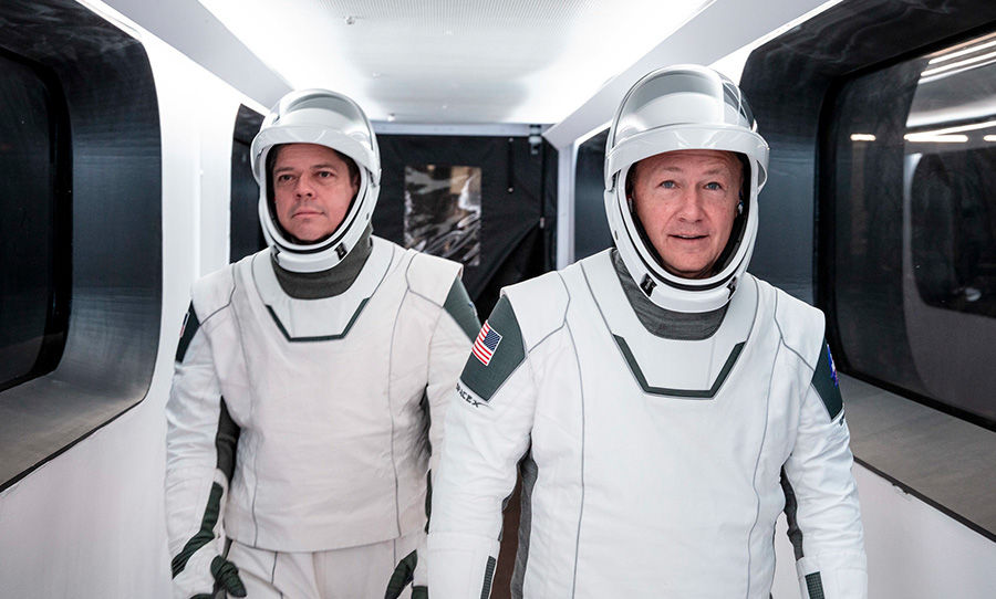 For the first time in nine years, America is sending humans back into space