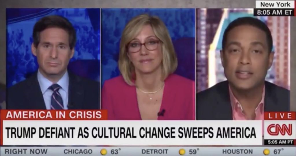 CNN's Don Lemon Suggests Every White Person Born On American Soil Is Racist; ‘How Could You NOT Be?’