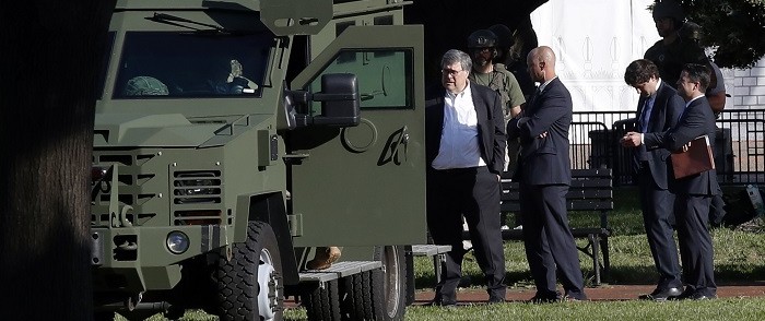 Bill Barr Says He Didn’t Give the Order to Move Protesters Out of Lafayette Park