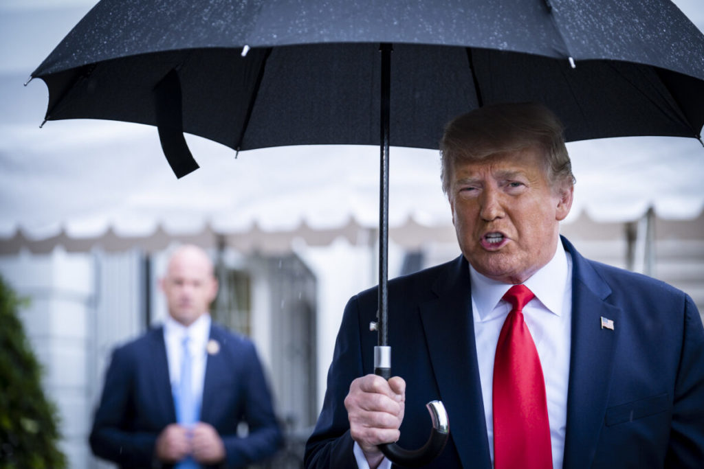 Trump Posts Wanted Posters Seeking People Allegedly Involved in Destroying Statues