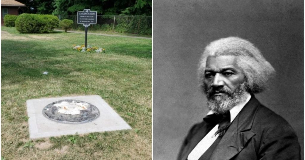 Statue of Abolitionist Frederick Douglass Removed & Stolen from New York Park