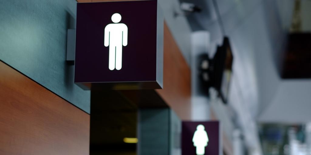 bathroom signs