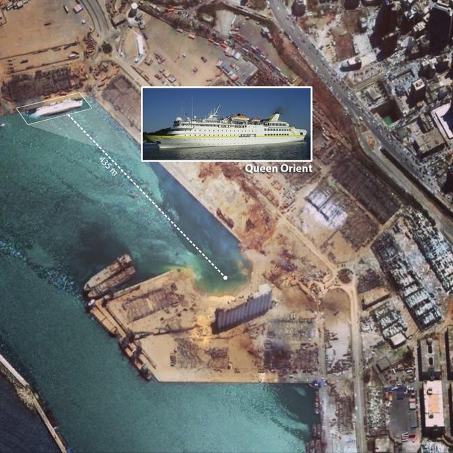 Massive Beirut Explosion Sinks Nearby Cruise Ship