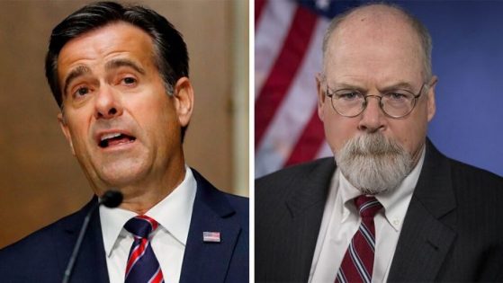 DIRECTOR OF NATIONAL INTELLIGENCE COORDINATING WITH JOHN DURHAM TO DECLASSIFY TRUMP-RUSSIA COLLUSION DOCS