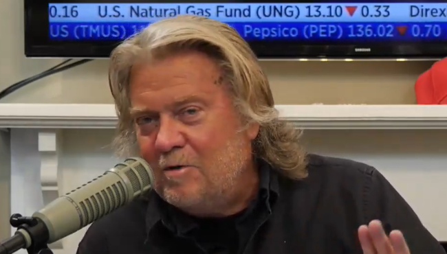 "I'm Not Gonna Back Down": Bannon Responds To 'Total Political Hit Job' Following Arrest