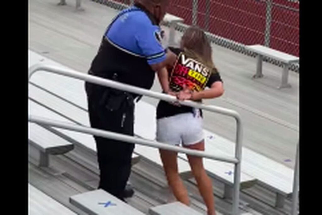 Ohio Woman Arrested and Tased After Police Demand She Mask Up at Son's Outdoor Football Game
