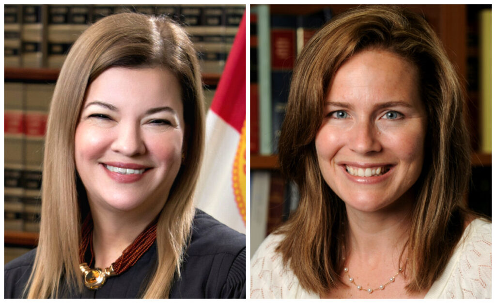 Trump Confirms Barbara Lagoa, Amy Coney Barrett on Supreme Court Short List