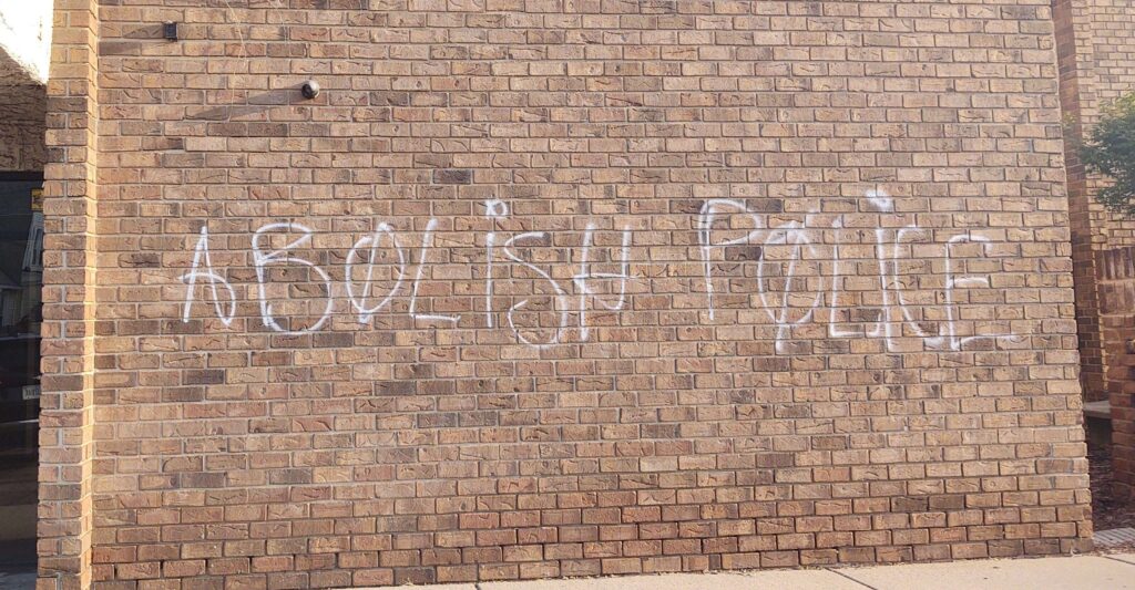 Michigan GOP says headquarters vandalized with 'radical anti-police statements'