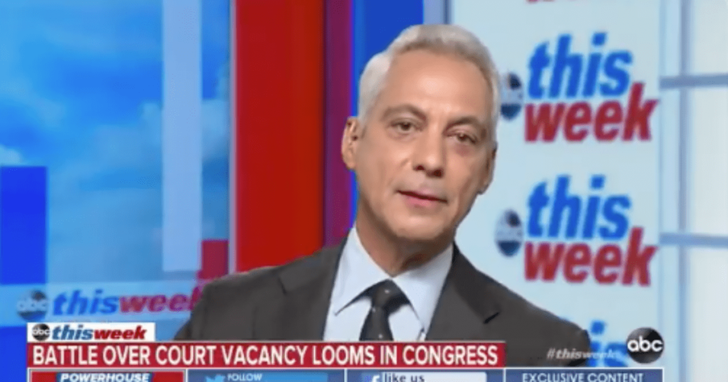 Rahm Emanuel Calls Out Pelosi’s “Corrosive” Politics: “I reject that politics”