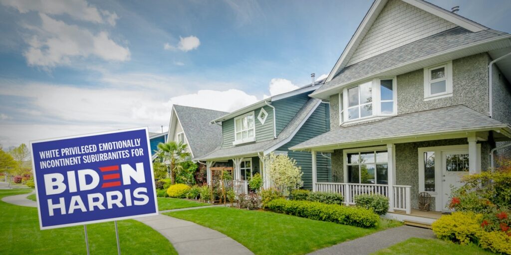 Suburban 'White Privilege' Democrats