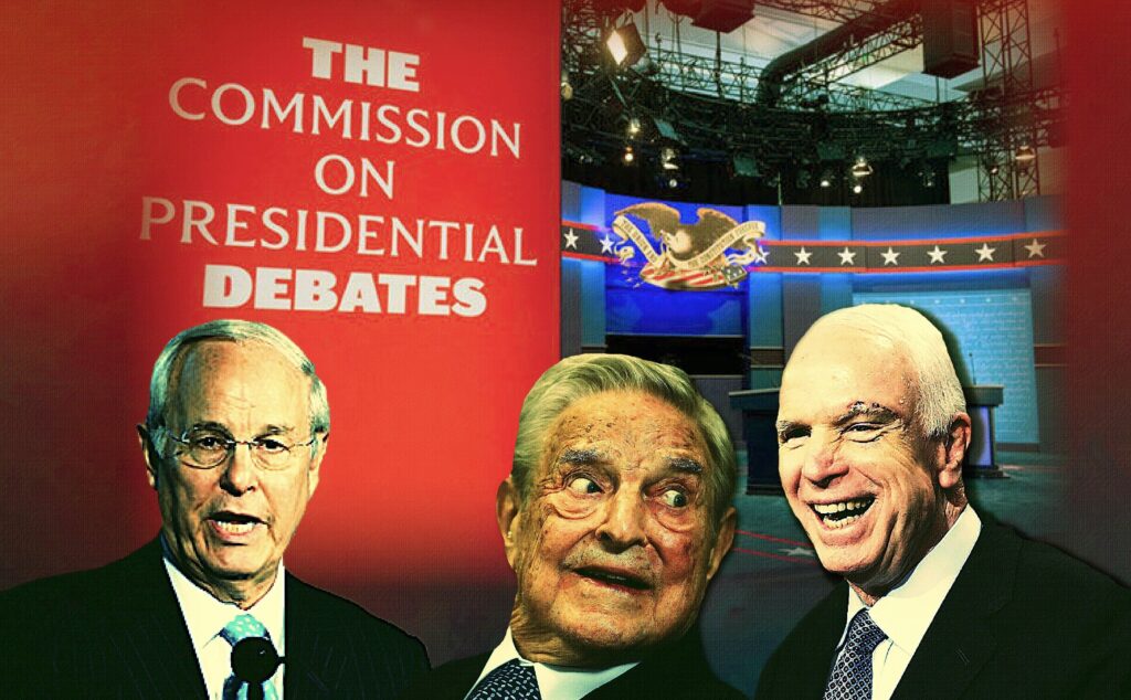 Rigged: The Chairman of the Presidential Debate Commission is Co-Founder of “Color Revolution” Org Linked to Steele Dossier and More
