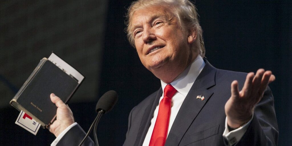 'Starting to make a turn back? Great!': Trump advocates for 'Bible literacy classes' in US schools