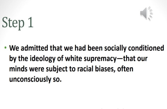 University of Minnesota lecture features 12 step recovery program for whiteness