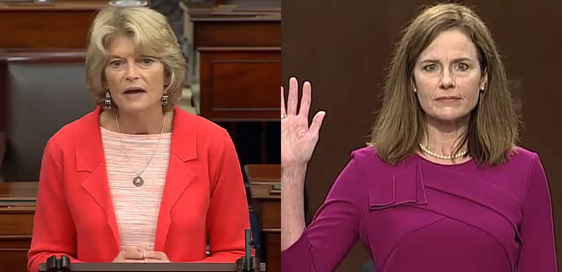 WHOA: Murkowski changes mind, says she WILL vote to confirm Amy Coney Barrett. #USA! USA! USA!