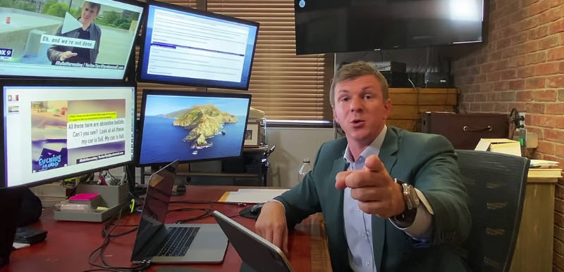 “Listen to this horsesh**!” – Furious James O’Keefe debunks Fox 9 hit piece on Ilhan Omar ballot harvesting story