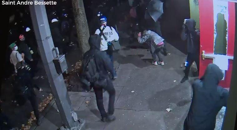 Antifa Smashes Church During Portland Riots