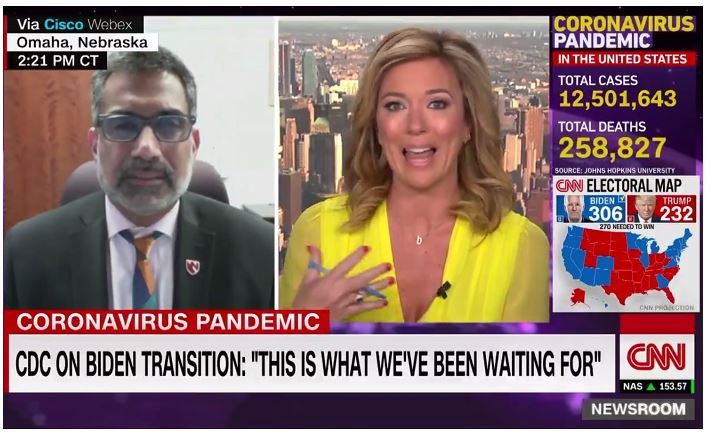 Prominent physician advises Biden to prioritize people of color for COVID-19 vaccine
