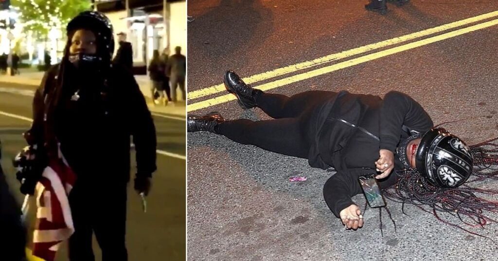 NEW FOOTAGE: BLM Activist Brandished Knife, Said ‘I Will Kill You’ Before Being KO’d