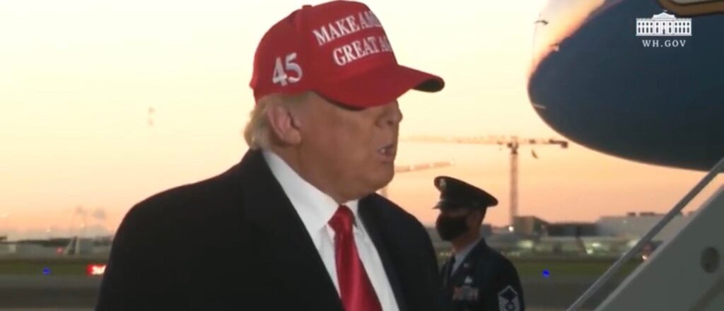 ‘VERY STRANGE’: Trump Continues To Cast Doubt On Vote Tallies In Post Election Day Tweet Storm