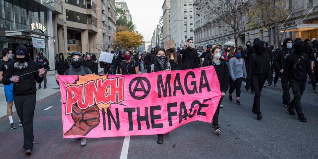 BLM counterprotester who attacked Trump supporter at Million MAGA March reportedly ID'd as journalism student