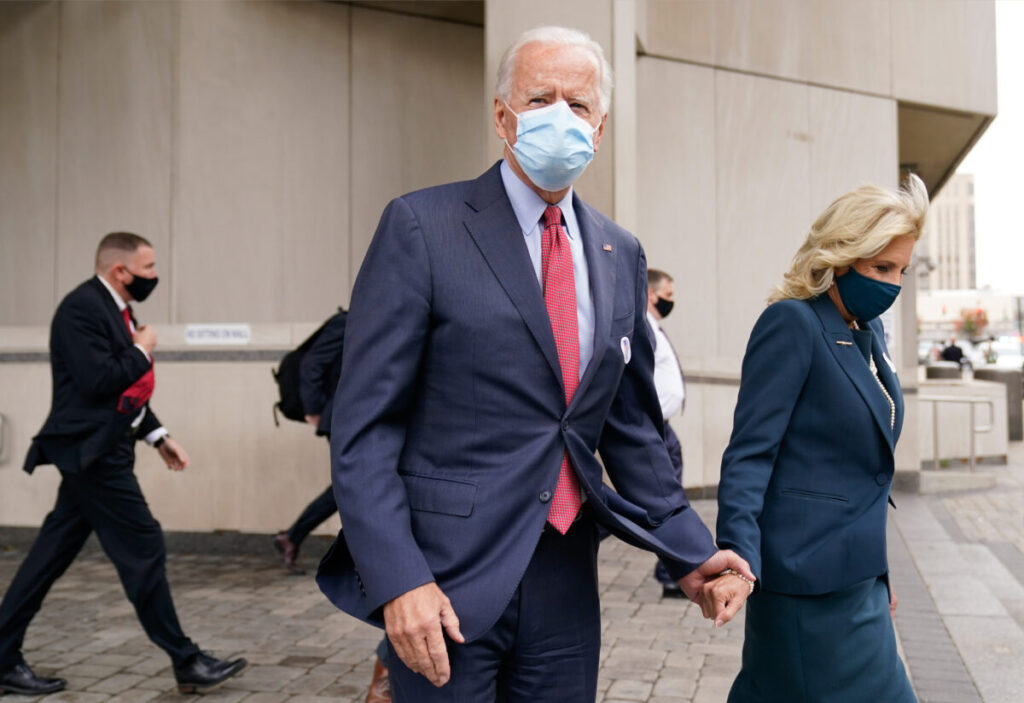 Biden Campaign Cancels Texas Events After Vehicles Flying Trump Flags Surround Bus
