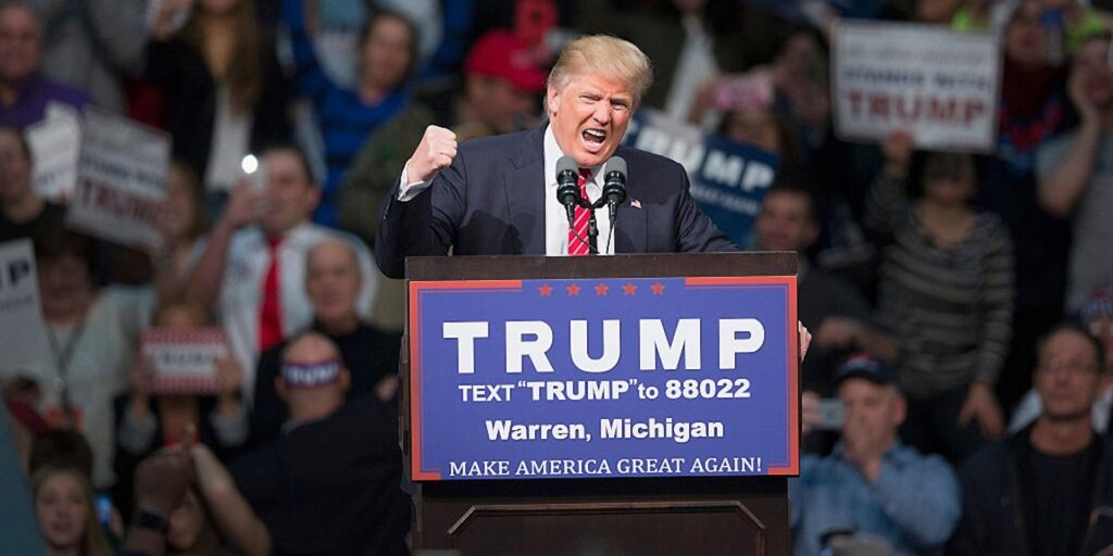 Trump accused of undermining US democracy by international elections watchdog