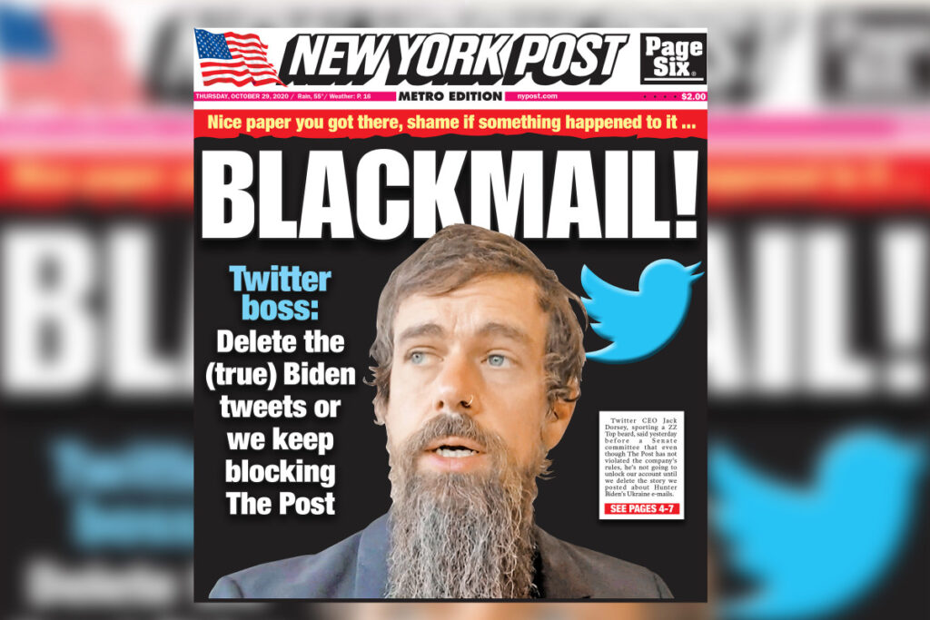 Twitter is running a blackmail operation — cooperate or no traffic for you