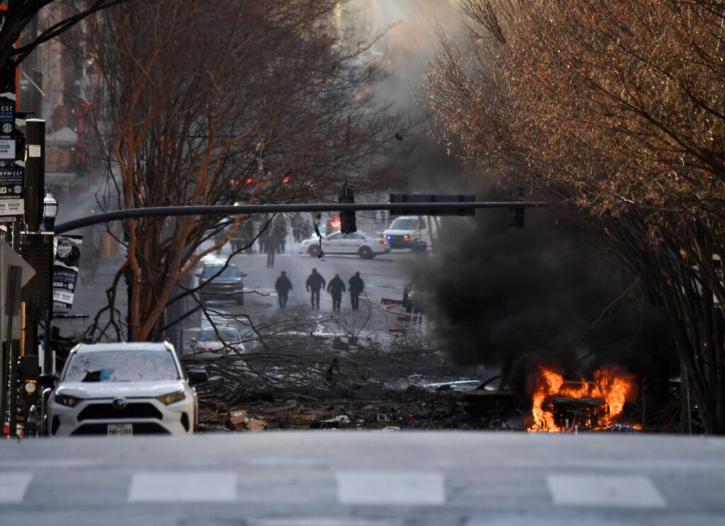 Nashville Explosion: Possible Human Remains Found, Motive Unknown