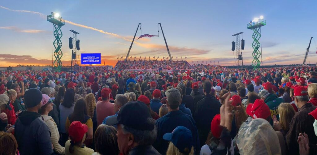 Trump campaign attorney Jessie Binnall said more than 42,000 people voted more than once in Nevada.
