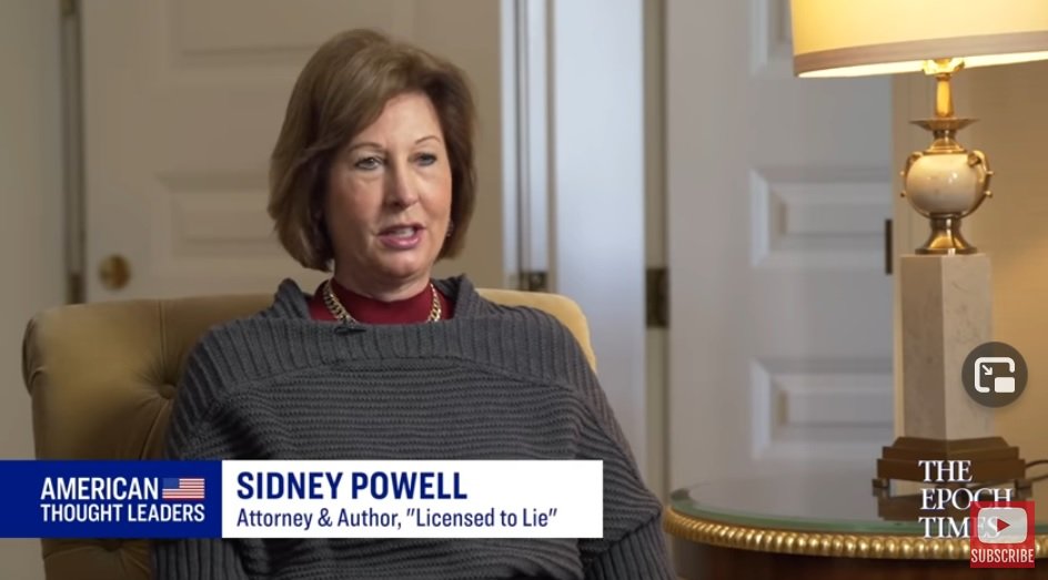 Attorney Sidney Powell Now Suspended from Twitter – Joins the Growing List of Trump Supporters Being Silenced