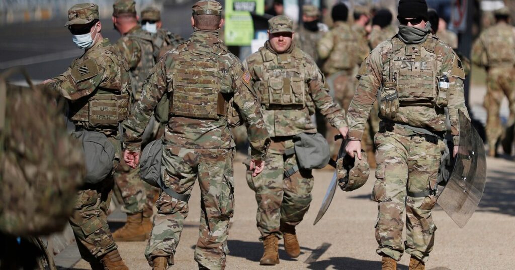 Thousands of Guard troops to stay in Washington as threats target lawmakers ahead of impeachment trial