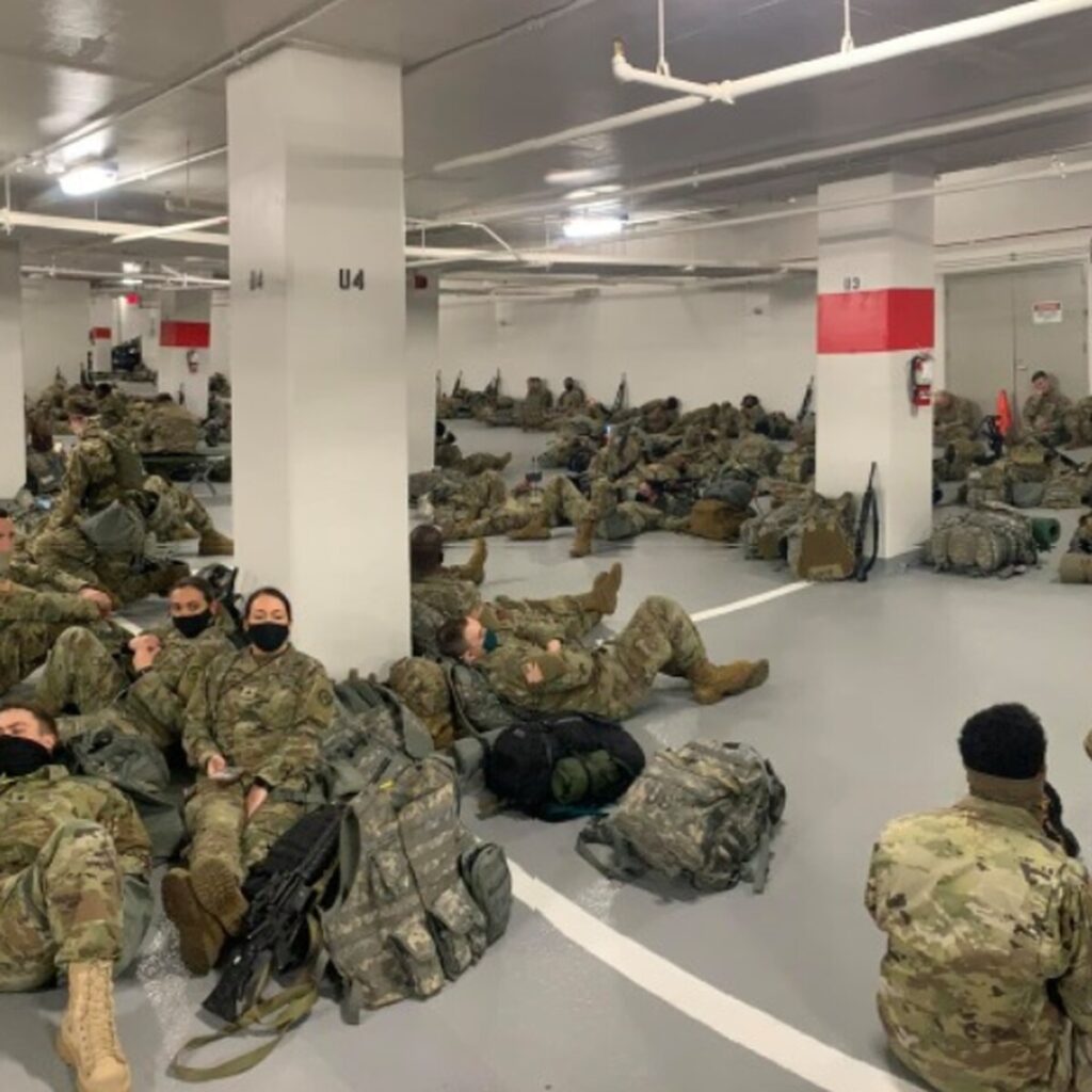 After reports of Guardsmen sleeping outdoors, Montana governor orders troops to return from nation’s capital