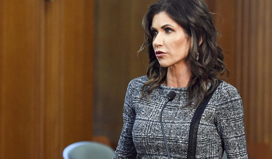 Trump encourages South Dakota Gov. Kristi Noem to primary Sen. John Thune
