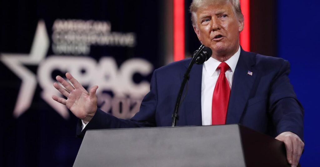 Trump says 'can't imagine' losing in 2024 should he run again