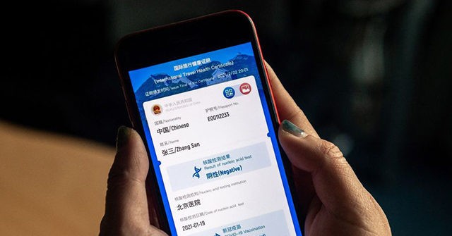 China Rolls Out Digital ‘Virus Passports