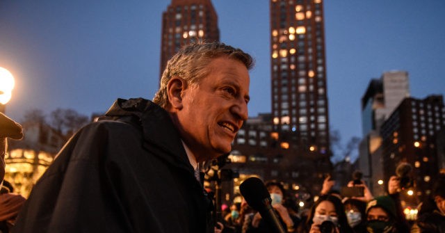 Report: NYC Mayor Bill de Blasio Heckled During Vigil, Anti-Asian Hate Protest