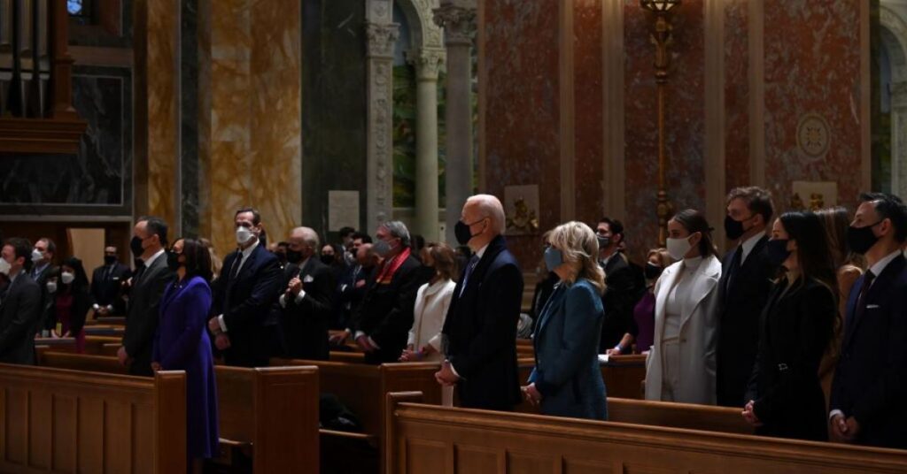 Priest at Biden's inaugural Mass under investigation by Jesuits