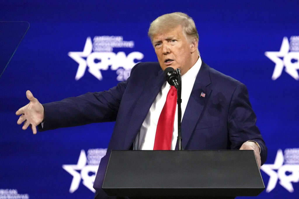 Trump Presses GOP Entities to Stop Using His Name, Likeness