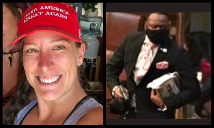 Was This The Police Officer That Killed Ashli – The Bracelet Is The Same As The Person That Shot Babbitt (Photos)
