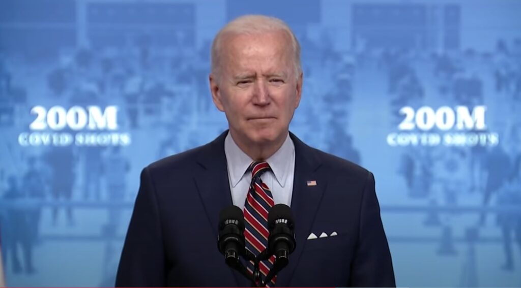 Biden announces it's your 'patriotic duty' to get jabbed with the experimental COVID vaccine