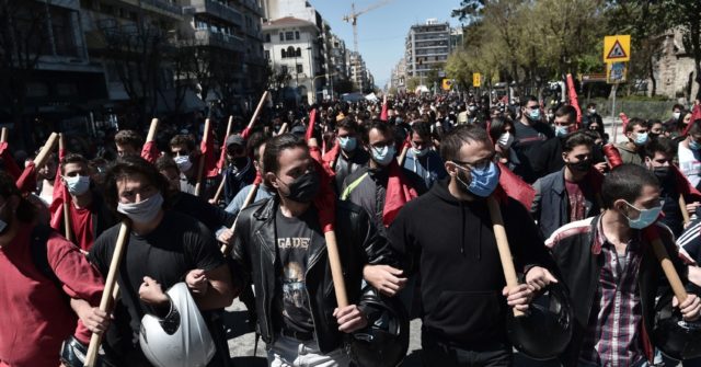 Leftist Protesters Accidentally Set Comrade on Fire During Demonstration
