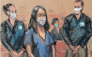 Frail-looking Ghislaine Maxwell makes first appearance to plead not guilty to sex trafficking charges