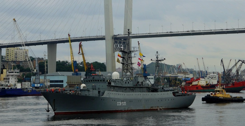 Russian Spy Ship Quietly Parked In Waters Off Hawaii