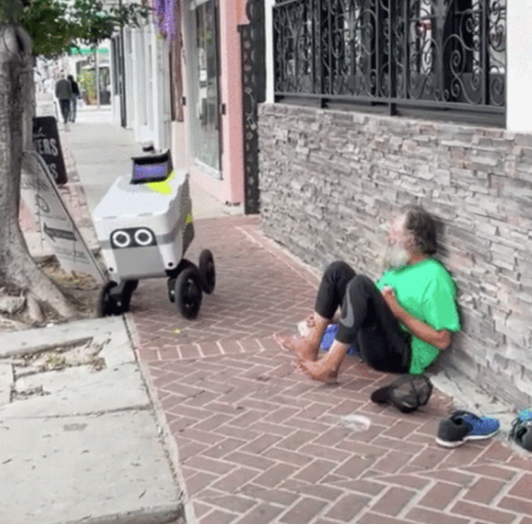 Watch Postmates Robot In The Wild Of Downtown Los Angeles