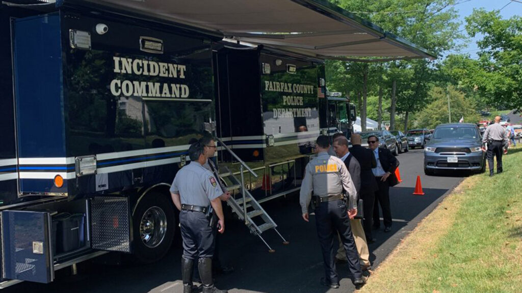 Virginia police name suspect after military couple shot dead in cold blood outside their home