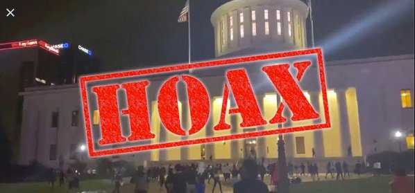 George Floyd death hoax